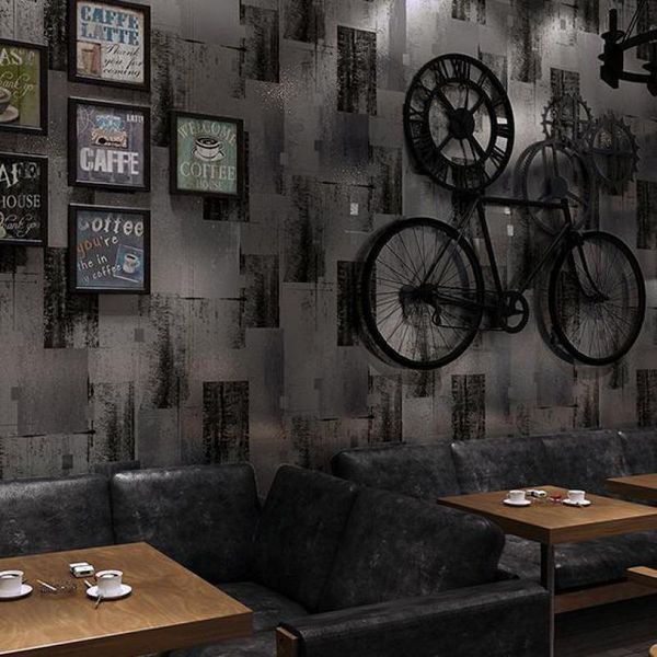 wallpapers non-woven retro cement gray black plaid wallpaper living room bedroom restaurant industrial style home decoration
wallpapers non-woven retro cement gray black plaid wallpaper living room bedroom restaurant industrial style home decoration