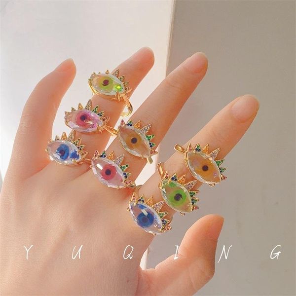 wedding rings fashion gold color evil eye rhinestone for women vintage boho crystal knuckle ring set female party jewelry gift, Slivery;golden
wedding rings fashion gold color evil eye rhinestone for women vintage boho crystal knuckle ring set female party jewelry gift, Slivery;golden
