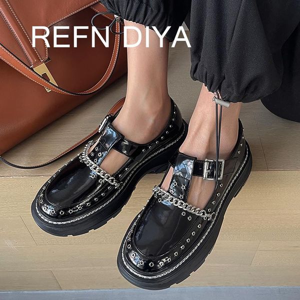 thick-soled increased women's shoes cow leather single chain rivet fashion personality ladies 6031 dress, Black
thick-soled increased women's shoes cow leather single chain rivet fashion personality ladies 6031 dress, Black