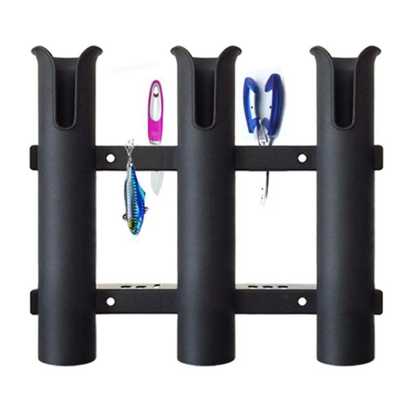 vertical fishing rod storage holder outdoor 3-link pole mount compression resistance bracket rack for boat rods
vertical fishing rod storage holder outdoor 3-link pole mount compression resistance bracket rack for boat rods