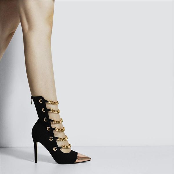dress shoes onlymaker 2021 style women's pumps high heels multiple golden chain spring summer pointed toe ladies large size eu35-46, Black
dress shoes onlymaker 2021 style women's pumps high heels multiple golden chain spring summer pointed toe ladies large size eu35-46, Black