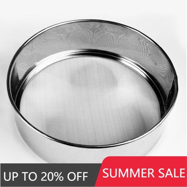 baking & pastry tools 15cm ultra-fine stainless steel sifter flour thickening powder sieve rice kitchen tool wholesale
baking & pastry tools 15cm ultra-fine stainless steel sifter flour thickening powder sieve rice kitchen tool wholesale
