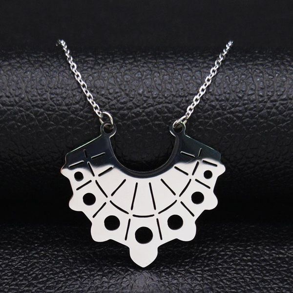 geometric sector stainless steel chain necklace women silver color jewelry acero inoxidable joyeria mujer n19667s05 pendant necklaces
geometric sector stainless steel chain necklace women silver color jewelry acero inoxidable joyeria mujer n19667s05 pendant necklaces