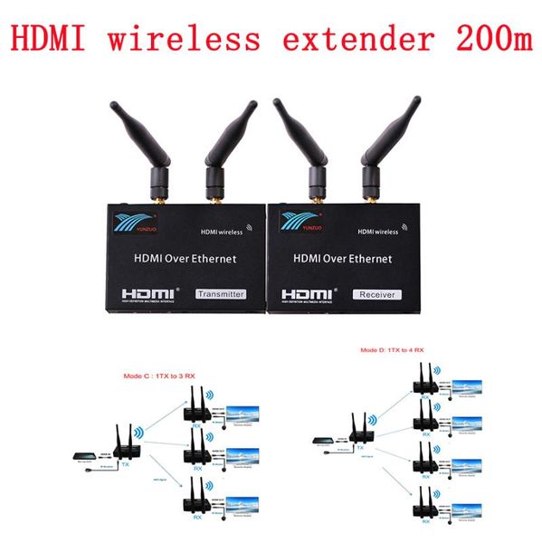 audio cables & connectors 1tx to 4rx 100m 200m wireless extender transmitter receiver cable extension like 1x4 splitter un transmisor 4
audio cables & connectors 1tx to 4rx 100m 200m wireless extender transmitter receiver cable extension like 1x4 splitter un transmisor 4