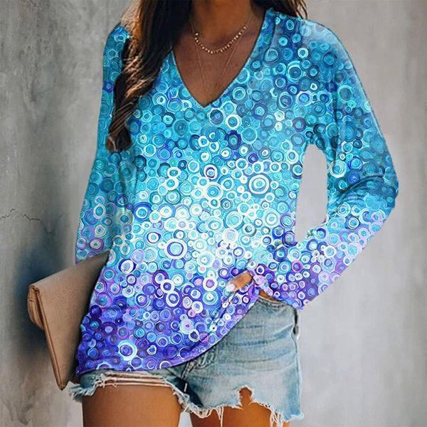 women's blouses & shirts 45# vintage print long-sleeved v neck casual pullover women plus size harajuku clothing, White
women's blouses & shirts 45# vintage print long-sleeved v neck casual pullover women plus size harajuku clothing, White