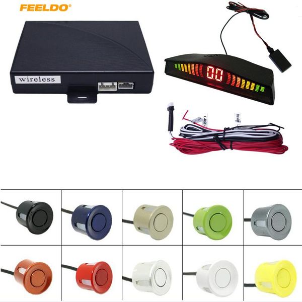 car rear view cameras& parking sensors feeldo 1set auto 22mm 6-sensor parktronic wireless sensor aid backup radar monitor detector system #a
car rear view cameras& parking sensors feeldo 1set auto 22mm 6-sensor parktronic wireless sensor aid backup radar monitor detector system #a