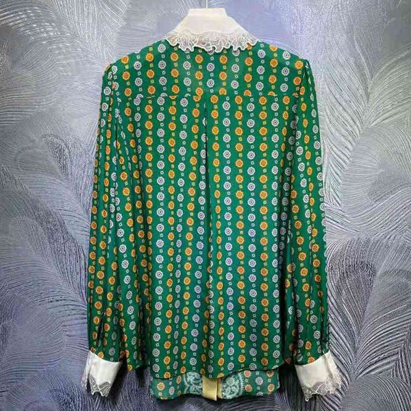 shirts blouses blouses seqinyy 100% silk shirt summer spring fashion design feminine runway embroidered flower embroidery green printing top, White
shirts blouses blouses seqinyy 100% silk shirt summer spring fashion design feminine runway embroidered flower embroidery green printing top, White