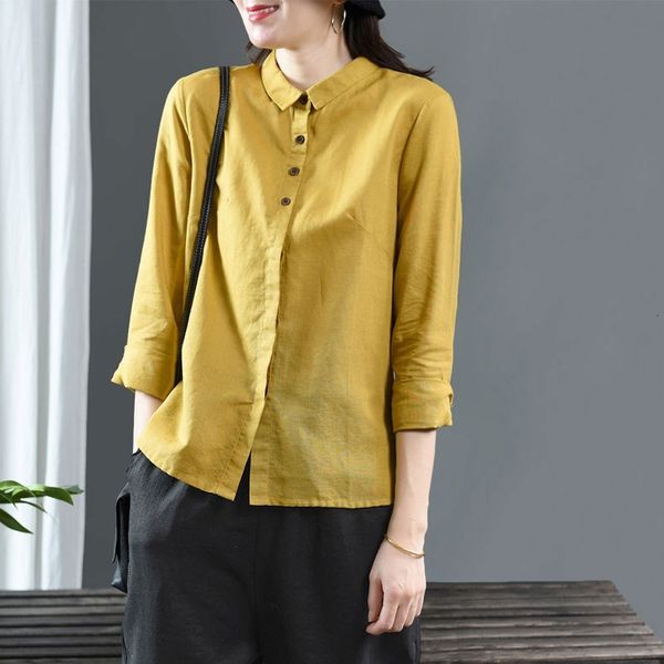 spring arts female style sleeve long white shirt all combined casual turn-down collar linen shirts solid femme m319
spring arts female style sleeve long white shirt all combined casual turn-down collar linen shirts solid femme m319