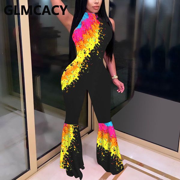 women pouring painting printed jumpsuit sleeveless slim elegant overalls flare jumpsuits, Black;white
women pouring painting printed jumpsuit sleeveless slim elegant overalls flare jumpsuits, Black;white