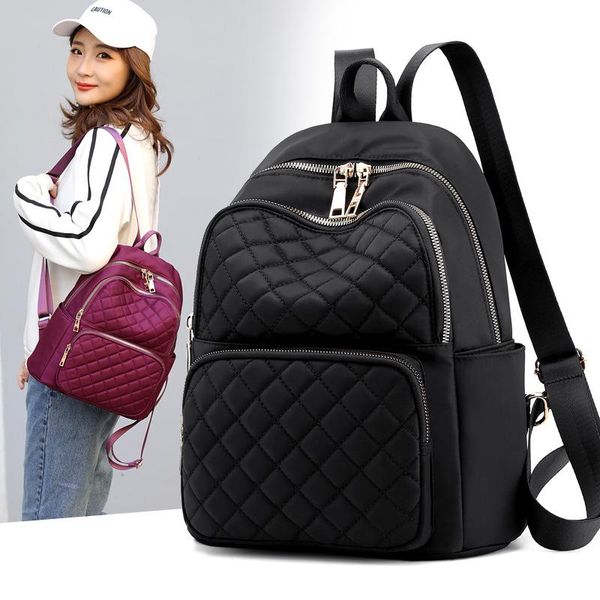 backpack european and american style ladies fashion all-match lingge travel storage bag nylon backpacks student
backpack european and american style ladies fashion all-match lingge travel storage bag nylon backpacks student