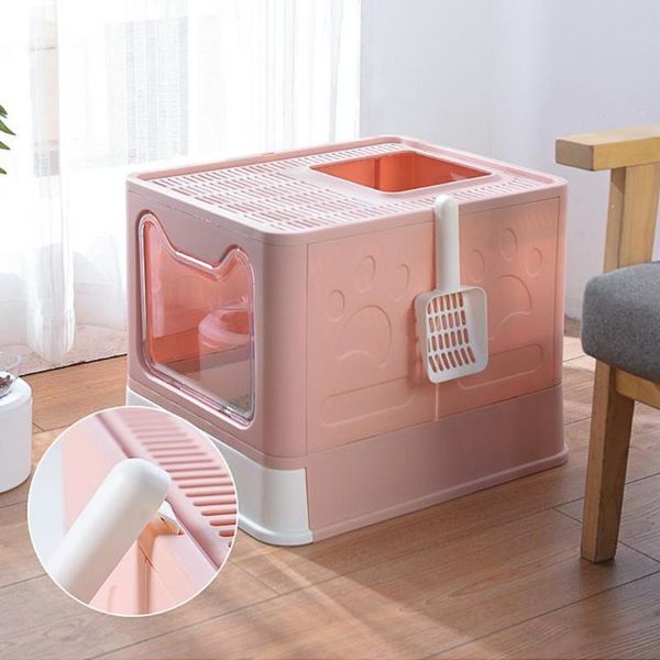 other cat supplies portable litter box with lid foldable cats tray entry pet toilet scoop large inside room
other cat supplies portable litter box with lid foldable cats tray entry pet toilet scoop large inside room