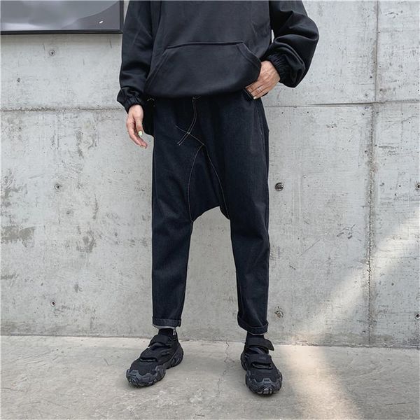women's pants & capris 2021 autumn women harem drop crotch cross elastic waist oversize loose dark streetwear trousers femme japan styl, Black;white
women's pants & capris 2021 autumn women harem drop crotch cross elastic waist oversize loose dark streetwear trousers femme japan styl, Black;white