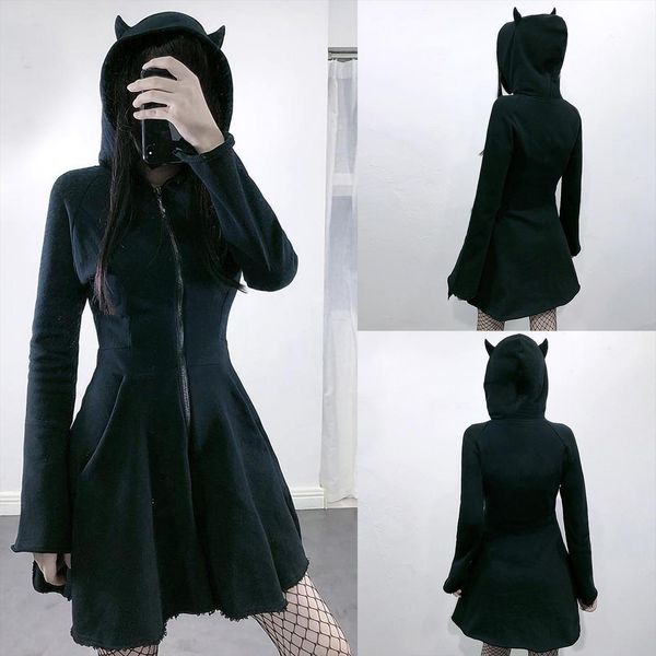 lolita mini cat ear hoodie womens dress gothic pullover long sleeve hooded cute sweatshirt zipper black club, Black;gray
lolita mini cat ear hoodie womens dress gothic pullover long sleeve hooded cute sweatshirt zipper black club, Black;gray