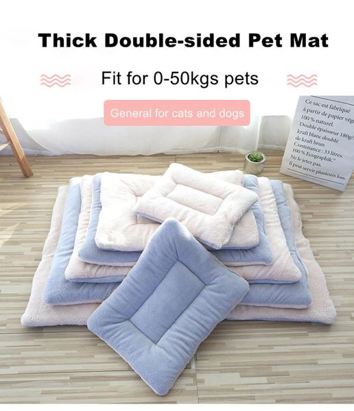 kennels & pens soft pet dog mat flannel print blanket warm sleeping beds for small medium dogs cats puppy cushion accessories
kennels & pens soft pet dog mat flannel print blanket warm sleeping beds for small medium dogs cats puppy cushion accessories