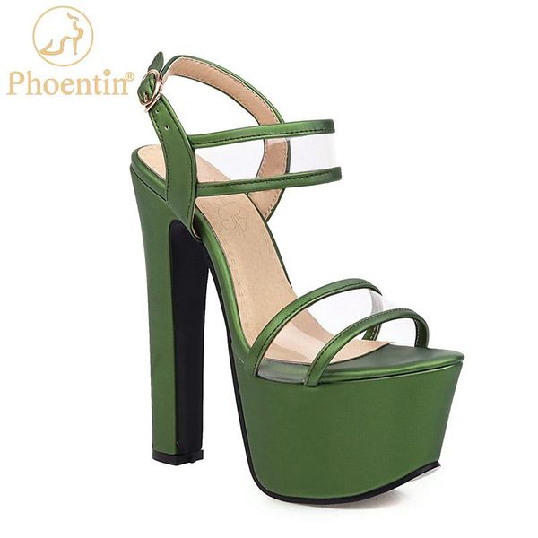 dress shoes phoentin pvc transparent sandals women super high platform 2021 buckle heels 16cm green lady black plus size 46 ft913
dress shoes phoentin pvc transparent sandals women super high platform 2021 buckle heels 16cm green lady black plus size 46 ft913