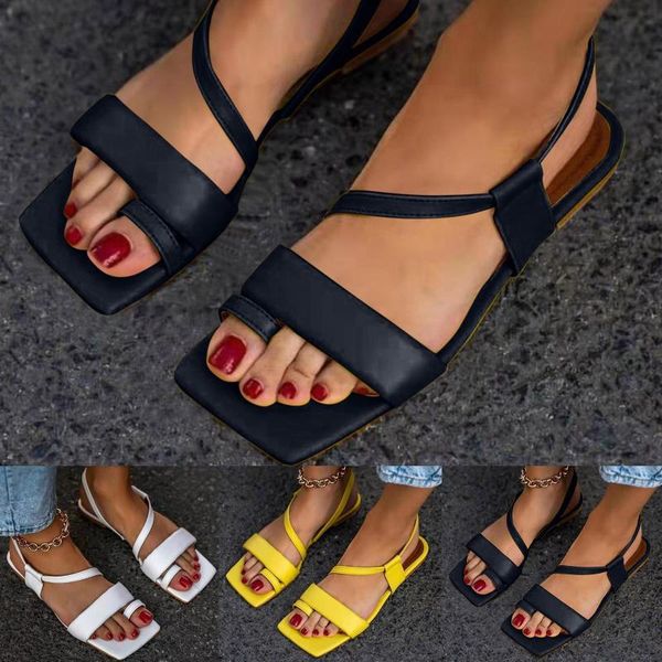 sandals ladies summer fashion large size slim strap flat comfortable breathable bohemia beach shoes plus, Black
sandals ladies summer fashion large size slim strap flat comfortable breathable bohemia beach shoes plus, Black
