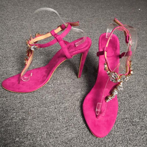 sandals mkkhou fashion women summer shoes suede fuchsia rhinestone stiletto 12cm high heels open boho style large size, Black
sandals mkkhou fashion women summer shoes suede fuchsia rhinestone stiletto 12cm high heels open boho style large size, Black