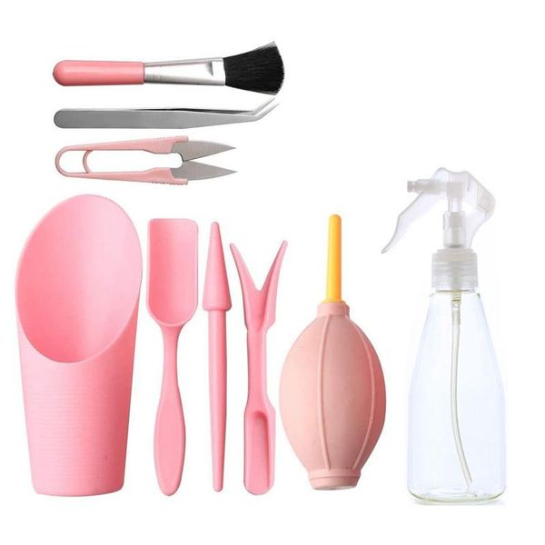 watering equipments 9 pcs transplanting tools garden succulent tool small gardening set for indoor miniature plant care
watering equipments 9 pcs transplanting tools garden succulent tool small gardening set for indoor miniature plant care