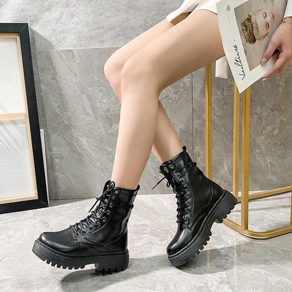 boots thick sole platform motorcycle solid black leather female autumn winter ankle for women shoes woman plus size 9535
boots thick sole platform motorcycle solid black leather female autumn winter ankle for women shoes woman plus size 9535