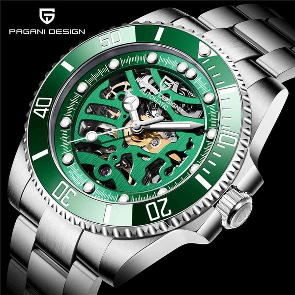 watch pagani design luxury military wristwatch men waterproof 100m stainless steel sport wrist reloj hombre, Slivery;brown
watch pagani design luxury military wristwatch men waterproof 100m stainless steel sport wrist reloj hombre, Slivery;brown