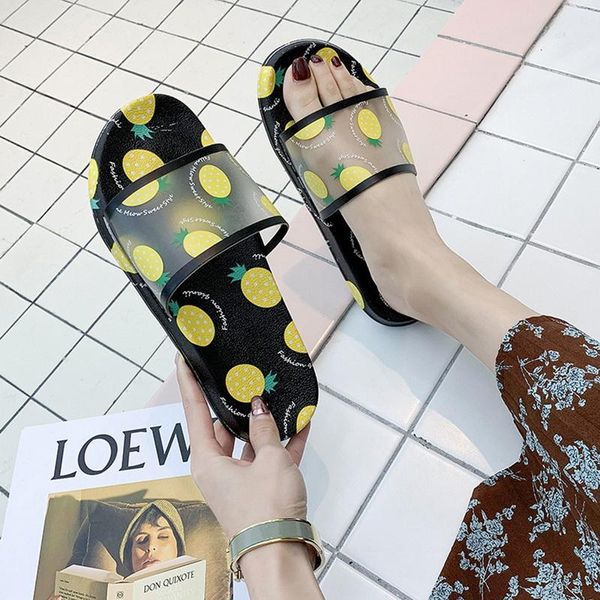 summer fruit print women slippers house peach banana strawberry watermelon pattern cartoon sandals women's shoes, Black
summer fruit print women slippers house peach banana strawberry watermelon pattern cartoon sandals women's shoes, Black