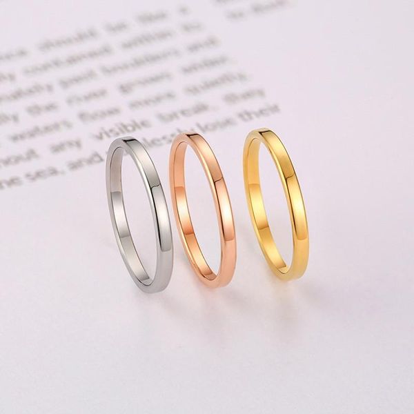 cluster rings modyle 2021 fashion 2mm simple ring gold rose silver color couple wedding for women wholesale, Golden;silver
cluster rings modyle 2021 fashion 2mm simple ring gold rose silver color couple wedding for women wholesale, Golden;silver
