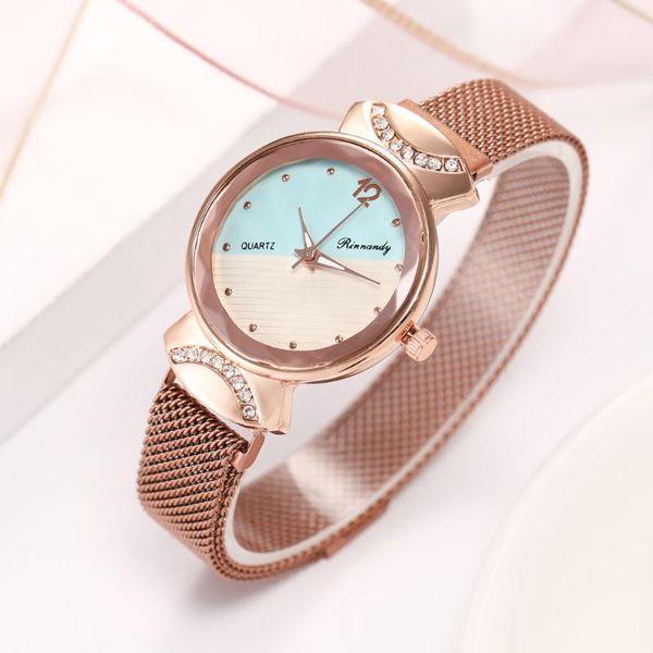 wristwatches fashion two-tone dial watch women wristwatch ladies leather & magnet buckle quartz women's clock hour relogio feminino, Slivery;brown
wristwatches fashion two-tone dial watch women wristwatch ladies leather & magnet buckle quartz women's clock hour relogio feminino, Slivery;brown