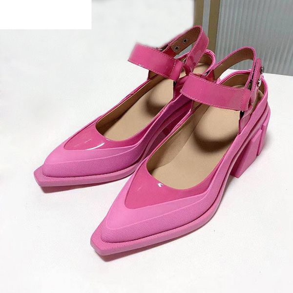 sandals 2021 spring autumn runway ankle strap high heels women pointed toe patent leather simple ladies casual party dress shoes p, Black
sandals 2021 spring autumn runway ankle strap high heels women pointed toe patent leather simple ladies casual party dress shoes p, Black