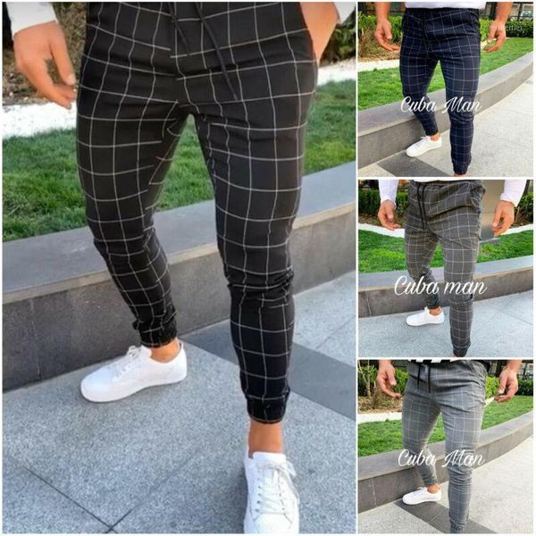 men's pants 2021 casual sweatpants sport high waist long trousers plaid tracksuit fit workout joggers, Black
men's pants 2021 casual sweatpants sport high waist long trousers plaid tracksuit fit workout joggers, Black
