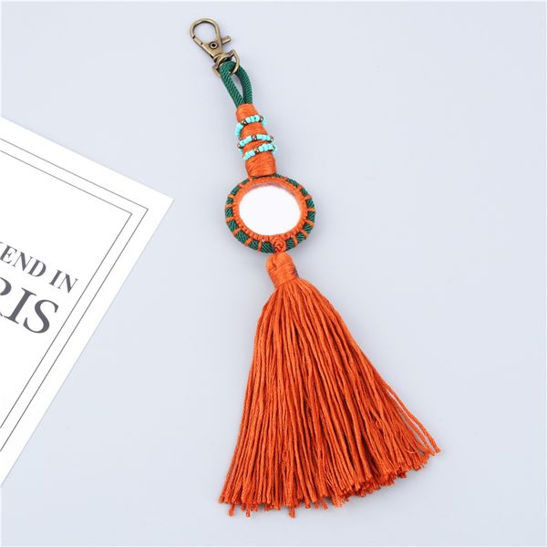 1Pc Tassels Bag Charms with Mirror Keychain Bohemia Handcraft Car Women Strawbag Gift Jewelry Supplies
1Pc Tassels Bag Charms with Mirror Keychain Bohemia Handcraft Car Women Strawbag Gift Jewelry Supplies