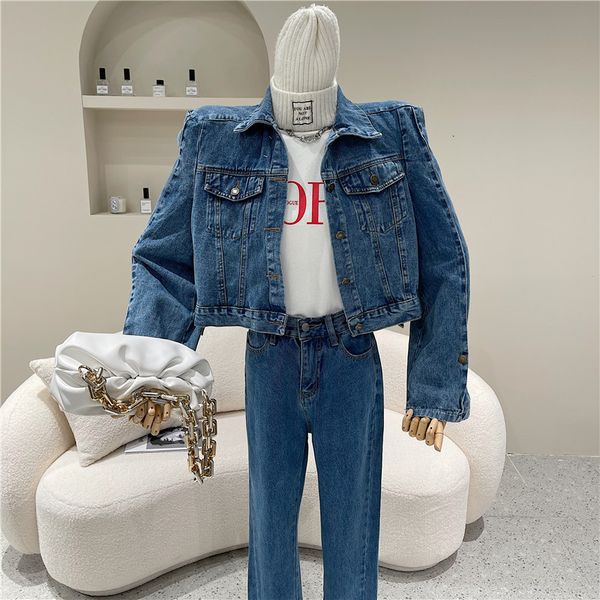 coat female spring 2021 niche fashion design short lapel version denim load sleeve jacket top, Tan;black
coat female spring 2021 niche fashion design short lapel version denim load sleeve jacket top, Tan;black