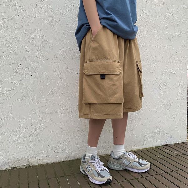 male female streetwear hip hop japan korea style loose sports shorts men elastic waist casual cargo men's, White;black
male female streetwear hip hop japan korea style loose sports shorts men elastic waist casual cargo men's, White;black