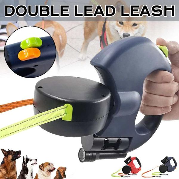 extendable double head dog rope with led light reflective ribbons pet traction 2 360 degree rotation collars & leashes
extendable double head dog rope with led light reflective ribbons pet traction 2 360 degree rotation collars & leashes
