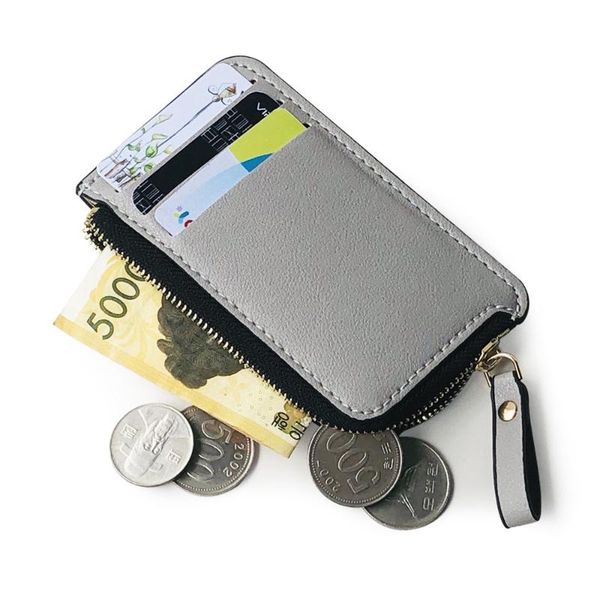 card holders simple korean style slim wallet for men id holder zipper coin pocket purse male small clutch wallets trendy, Brown;gray
card holders simple korean style slim wallet for men id holder zipper coin pocket purse male small clutch wallets trendy, Brown;gray