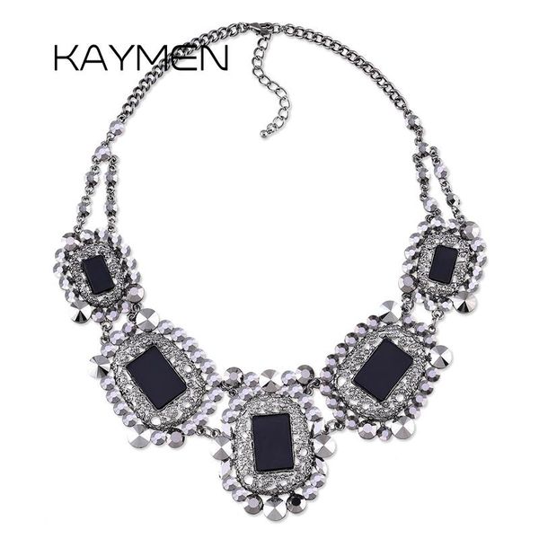 arrival statement bohemia full black rhinestones with 5 square acrylic choker necklace for women, party, wedding chokers, Golden;silver
arrival statement bohemia full black rhinestones with 5 square acrylic choker necklace for women, party, wedding chokers, Golden;silver