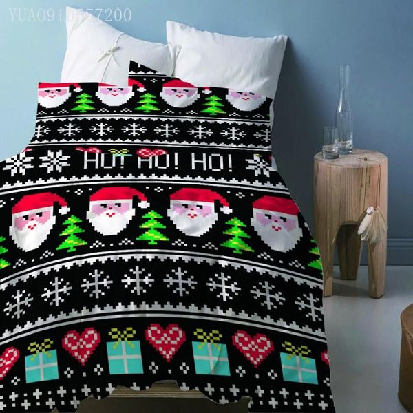 bedding sets merry christmas duvet cover set home textile for girls boys santa pixel art printed size bedroom decor
bedding sets merry christmas duvet cover set home textile for girls boys santa pixel art printed size bedroom decor