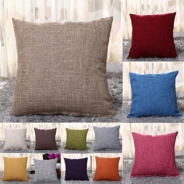 cushion/decorative pillow solid case pillowcase decorative cushion cover cotton linen for home decor sofa car chair 45x45 40x40 30x50 50x50
cushion/decorative pillow solid case pillowcase decorative cushion cover cotton linen for home decor sofa car chair 45x45 40x40 30x50 50x50