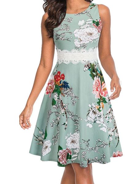 women's sleeveless cocktail a-line embroidery party summer wedding guest dress casual dresses, Black;gray
women's sleeveless cocktail a-line embroidery party summer wedding guest dress casual dresses, Black;gray