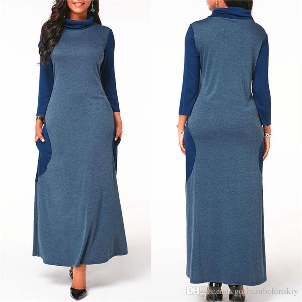 solid color womens casual dress long sleeve turtle neck womens loose dress fashion style womens dress, Black;gray
solid color womens casual dress long sleeve turtle neck womens loose dress fashion style womens dress, Black;gray