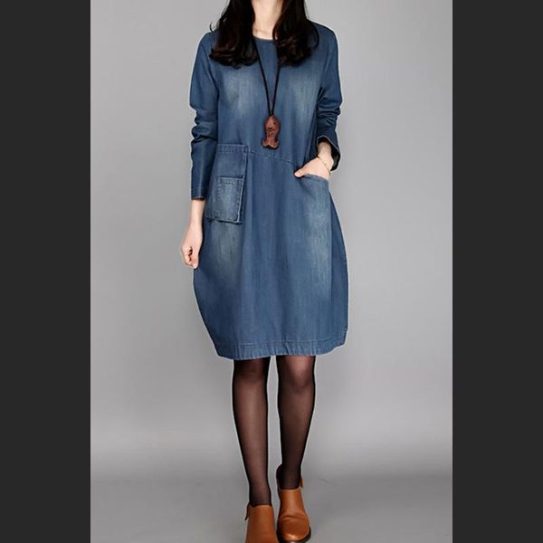 casual dresses 2021 spring women denim dress large size loose fashion pocket long-sleeved do old tide -4xl hl, Black;gray
casual dresses 2021 spring women denim dress large size loose fashion pocket long-sleeved do old tide -4xl hl, Black;gray