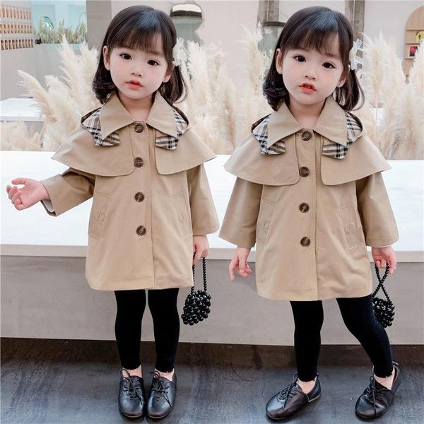 coat girls baby's windbreaker jacket outwear 2021 spring autumn overcoat formal beach cardigan children's clothing, Blue;gray
coat girls baby's windbreaker jacket outwear 2021 spring autumn overcoat formal beach cardigan children's clothing, Blue;gray