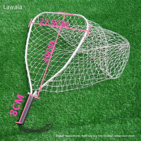 fishing accessories lawaia net aluminium ring landing netting short handles transfer network nylon hand fish tool
fishing accessories lawaia net aluminium ring landing netting short handles transfer network nylon hand fish tool