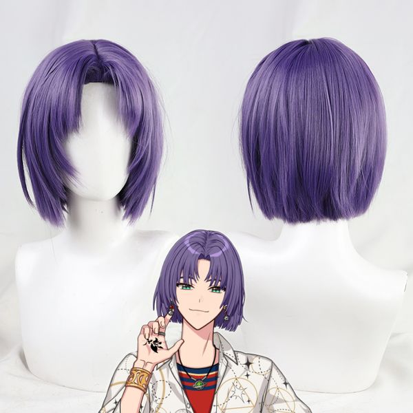 murr wigs short bob purple real scalp on head synthetic hair cosplay costume wigs game play role + wig cap, Black
murr wigs short bob purple real scalp on head synthetic hair cosplay costume wigs game play role + wig cap, Black