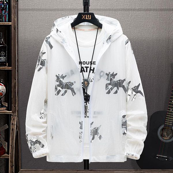 plus size 6xl 7xl summer air-conditioning shirt casual printing windbreaker zipper thin hooded couple sun protection jacket men's jacke, Black;brown
plus size 6xl 7xl summer air-conditioning shirt casual printing windbreaker zipper thin hooded couple sun protection jacket men's jacke, Black;brown