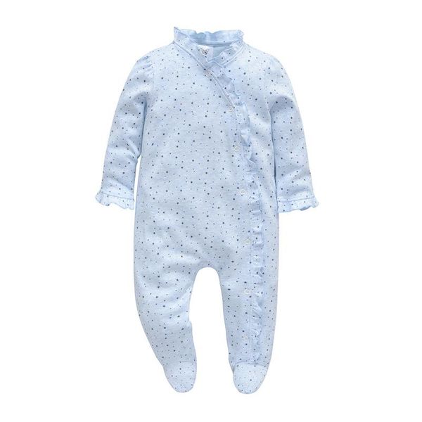 footies baby one-piece button front girl cotton footed sleepwear outfit for 0-12 months, Blue
footies baby one-piece button front girl cotton footed sleepwear outfit for 0-12 months, Blue