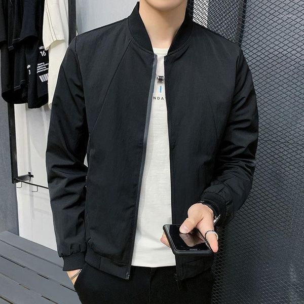 men's jackets business jacket spring and autumn casual thin breathable korean version trend slim handsome, Black;brown
men's jackets business jacket spring and autumn casual thin breathable korean version trend slim handsome, Black;brown