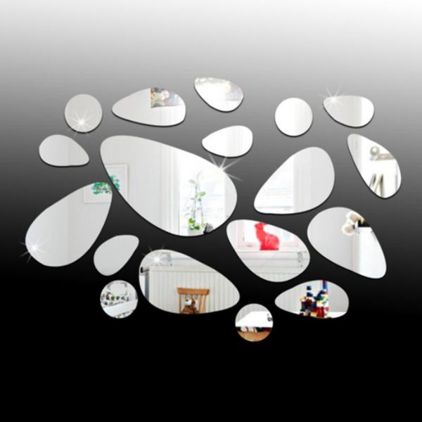 mirrors 1 set pebble mirror wall paste removable acrylic is suitable for household decoration living room and bedroom
mirrors 1 set pebble mirror wall paste removable acrylic is suitable for household decoration living room and bedroom
