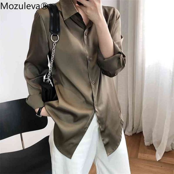 spring light mature style women's design small hong kong drape feeling satin shirt thin 632 210416, White
spring light mature style women's design small hong kong drape feeling satin shirt thin 632 210416, White