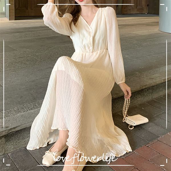 elegant dress women casual lace long sleeve dress korean button evening party v-neck vintage dress female autumn 210521, Black;gray
elegant dress women casual lace long sleeve dress korean button evening party v-neck vintage dress female autumn 210521, Black;gray