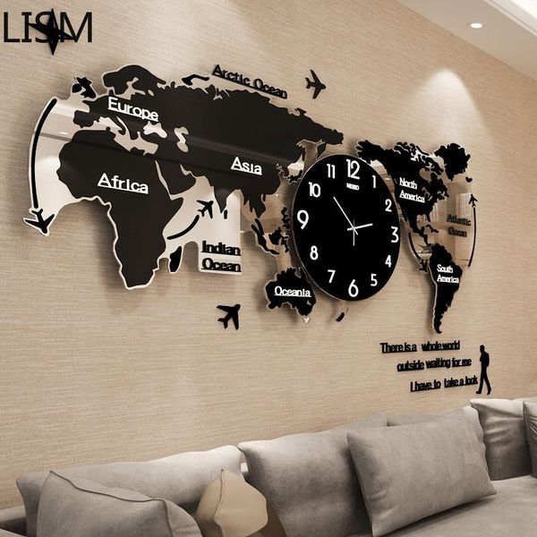 creative large luxury wall clock modern design living room acrylic 3d home decor silent clcok reloj de pared 2021 clocks
creative large luxury wall clock modern design living room acrylic 3d home decor silent clcok reloj de pared 2021 clocks